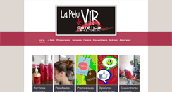 Desktop Screenshot of lapeludevir.com